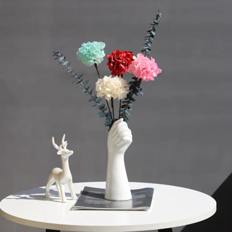 Modern Art Vase Handy Design For Holding Flowers And Abstract Floral Displays For Kitchen Desktop Living Room Windowsill Mantelpiece Creative Nordic Decor