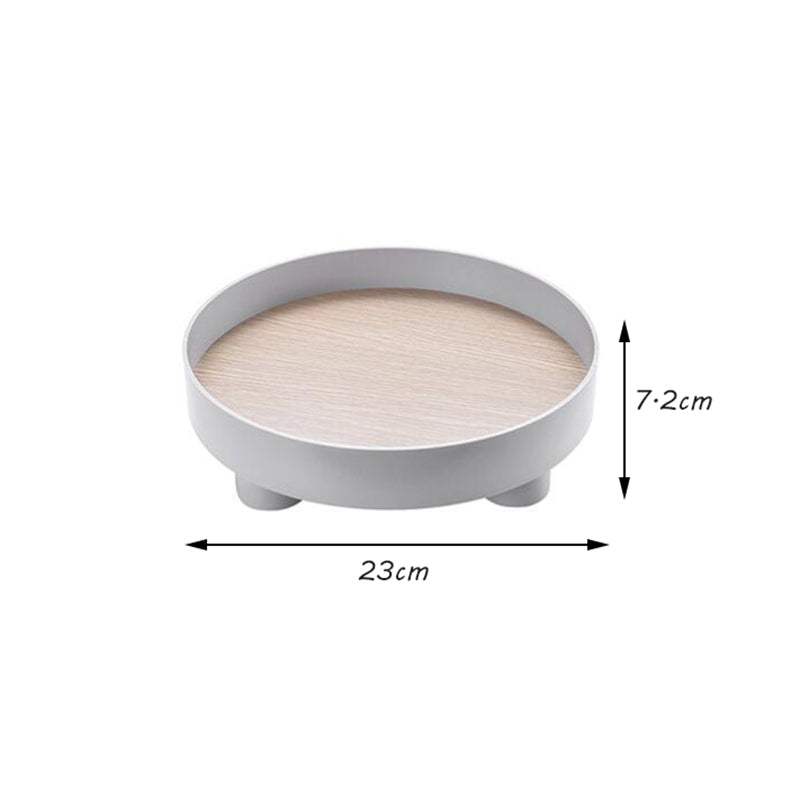 Decorative Nordic Trays For Bedroom Dressing Room Organizer Storage Display Trays For Ornaments Candles Cosmetics Plant Pot Stands Multi-Purpose Bathroom Accessories