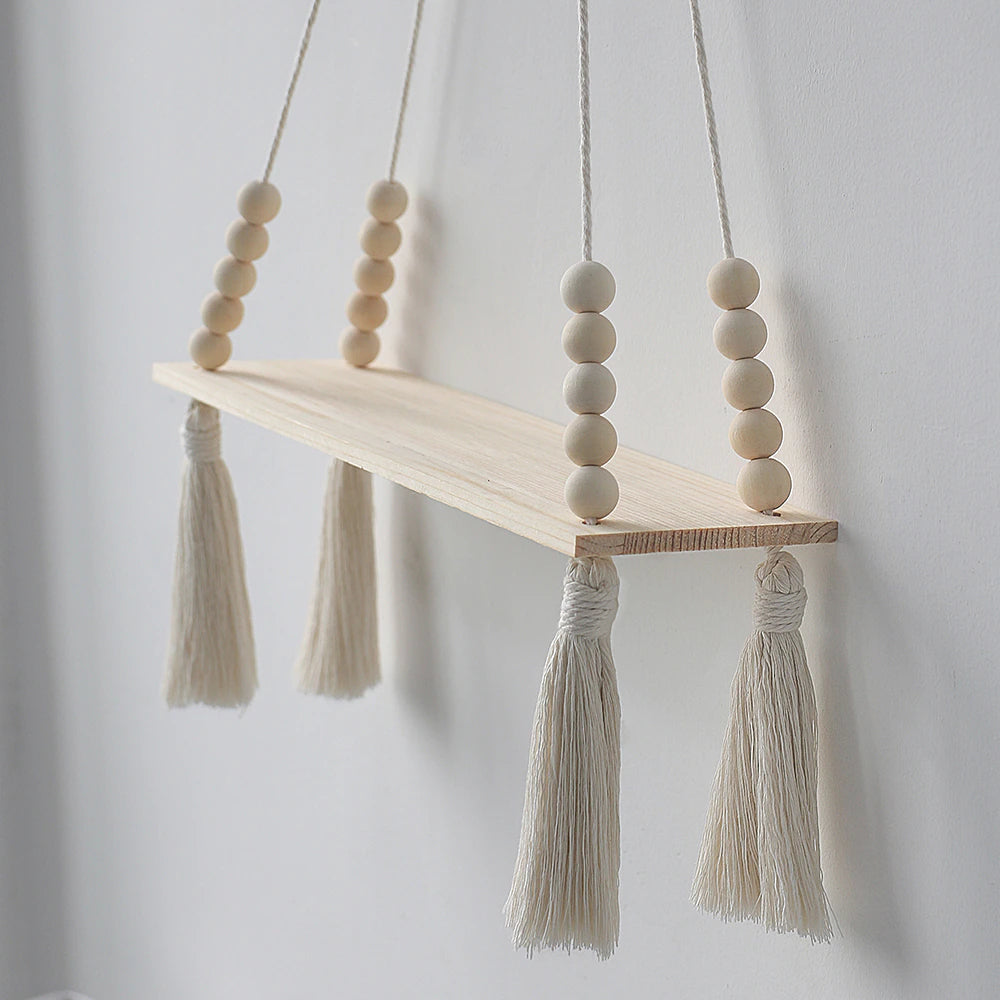 Nordic Floating Shelves Naturally Inspired Hanging Shelf For Candles Photos etc Simple Wall Decoration For Bedroom Living Room Essential Nordic Home Decor