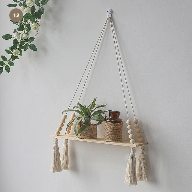 Nordic Floating Wood Shelves Naturally Inspired Shelving For Candles Photos etc Simple Wall Decoration For Bedroom Living Room Essential Nordic Home Decor