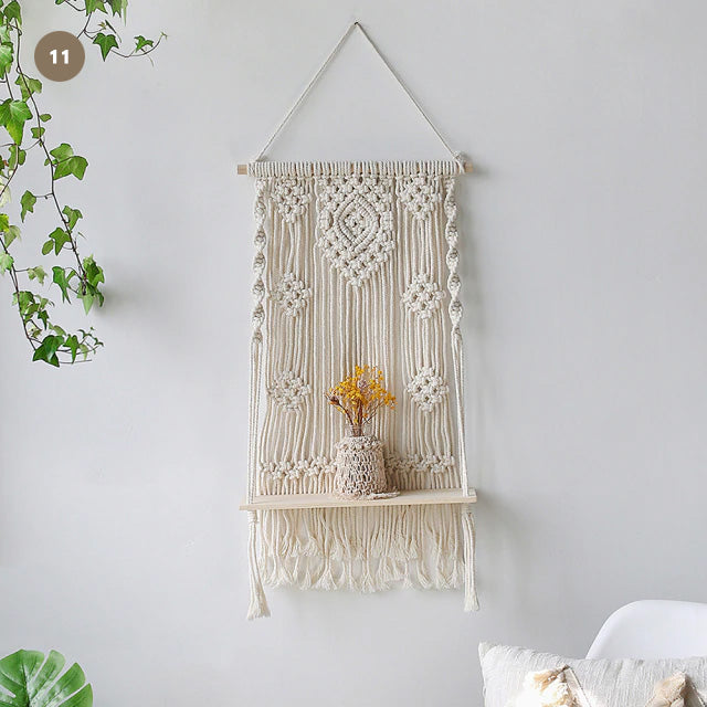 Nordic Floating Wood Shelves Naturally Inspired Shelving For Candles Photos etc Simple Wall Decoration For Bedroom Living Room Essential Nordic Home Decor