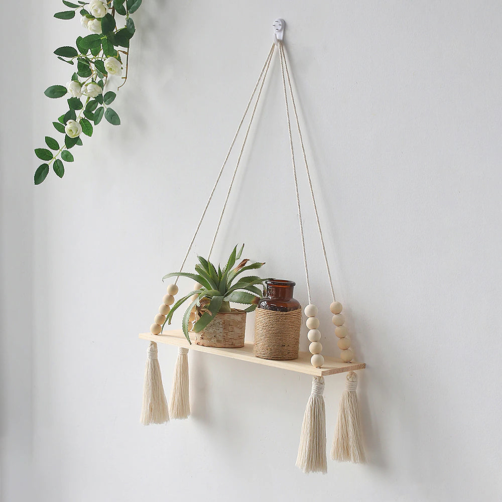 Nordic Floating Shelves Naturally Inspired Hanging Shelf For Candles Photos etc Simple Wall Decoration For Bedroom Living Room Essential Nordic Home Decor