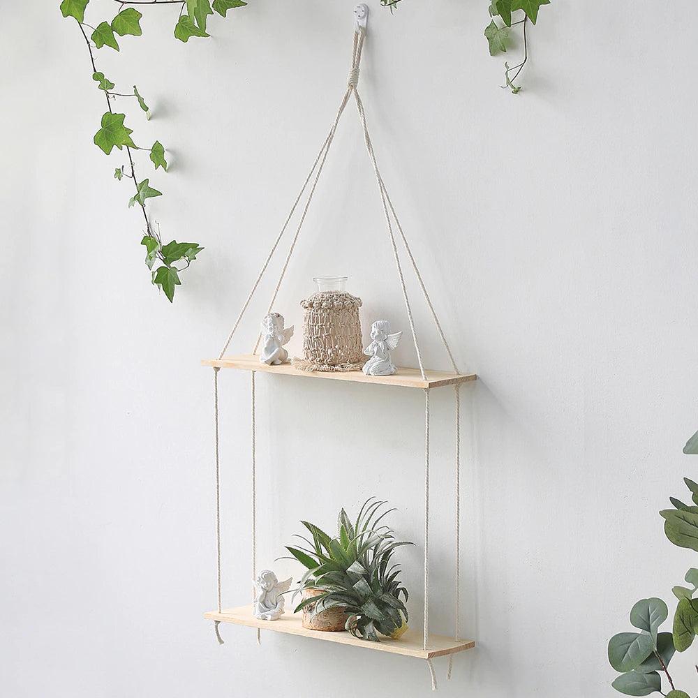 Nordic Floating Shelves Naturally Inspired Hanging Shelf For Candles Photos etc Simple Wall Decoration For Bedroom Living Room Essential Nordic Home Decor