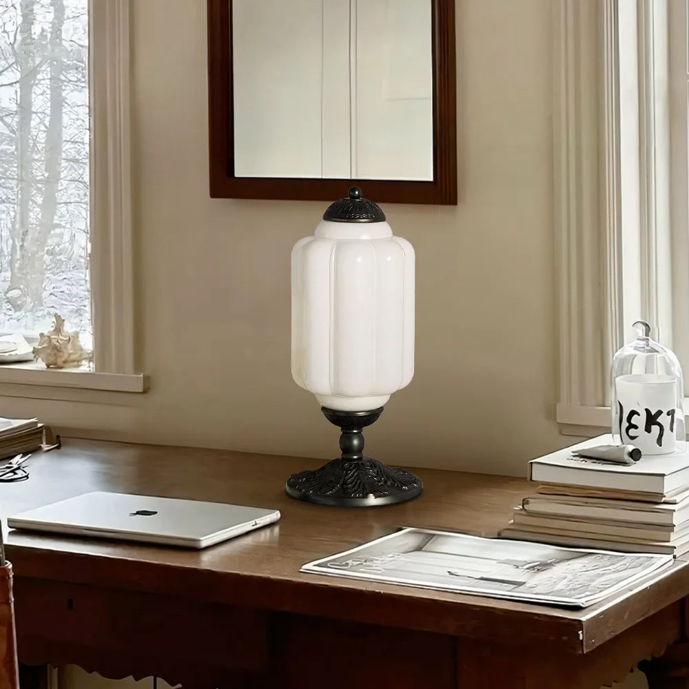 Sif French Vintage Opal Glass Table Lamp.webp__PID:64a170a1-3c7e-4ae0-9889-b89205173cee