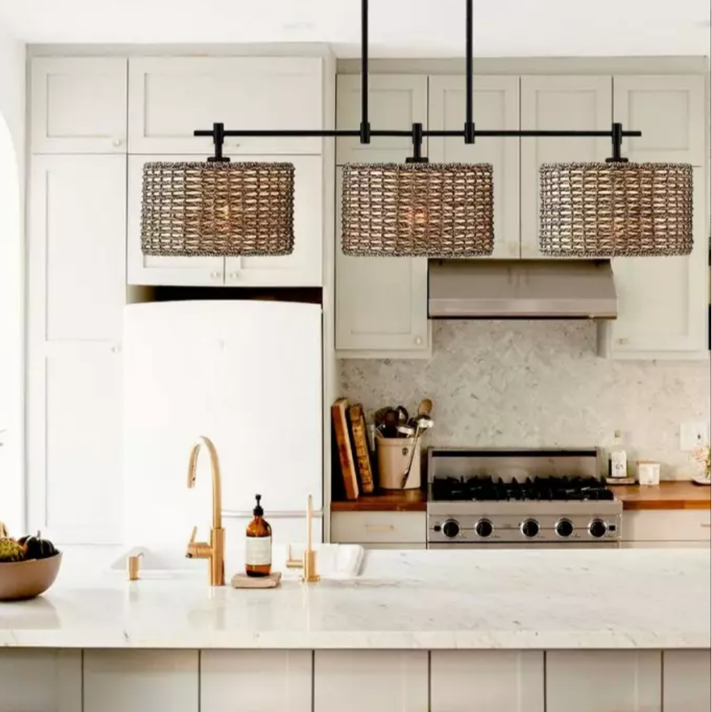 Sienna Woven Rattan 3 Light Farmhouse Pendant Light scene5.webp__PID:ff910add-9cba-458a-8d8d-af33c6a24176