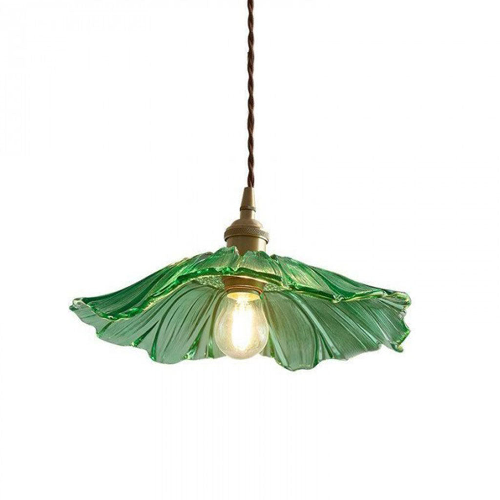 Lotus Retro Glass Pendant Light large green2.jpg__PID:b94c1f8c-f9fe-4c96-93b1-1e583f1456d4