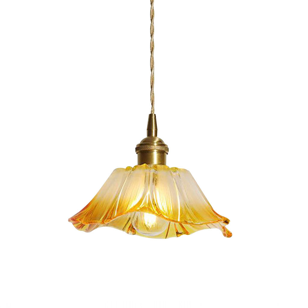 Lotus Retro Glass Pendant Light samll yellow2.jpg__PID:8cf9fe5c-96d3-411e-983f-1456d49f65b6