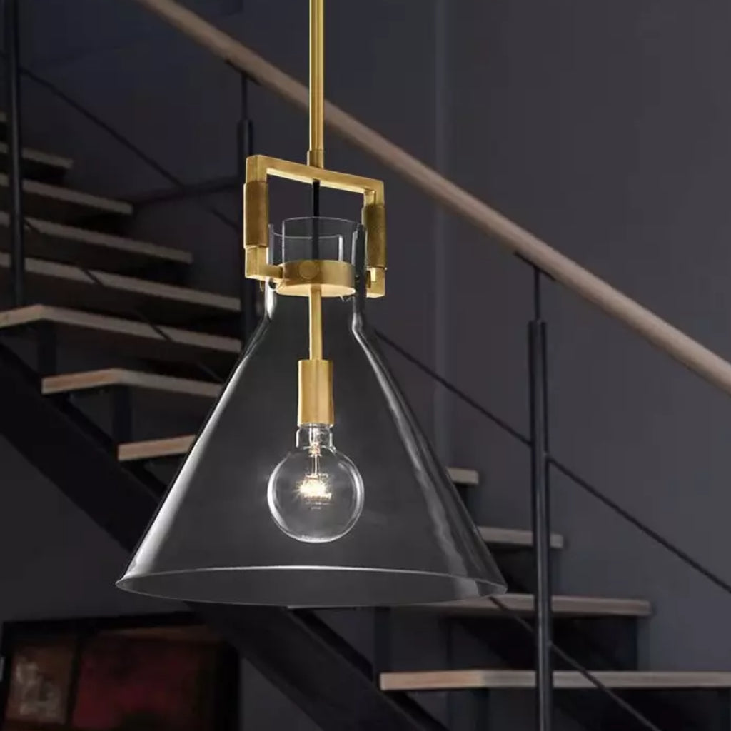 Elliot Farmhouse Clear Glass Pendant Light scene2.webp__PID:23816be0-5f7a-4551-84dd-66dcbffa0a34